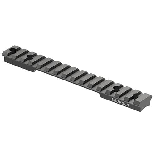 Leupold 180954 BackCountry Base Matte Black Savage 10/110 Round Receiver Cross-Slot For Short Action Picatinny Rail/Weaver Style 20 MOA Aluminum Rifle Leupold 180954 BackCountry Base Matte Black Savage 10/110 Round Receiver Cross-Slot For Short Action Picatinny Rail/Weaver Style 20 MOA Aluminum Rifle