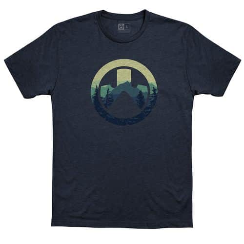 Magpul MAG1136-411-3XL Cascade T-Shirt Navy Heather 3XL Short Sleeve Magpul MAG1136-411-3XL Cascade T-Shirt Navy Heather 3XL Short Sleeve