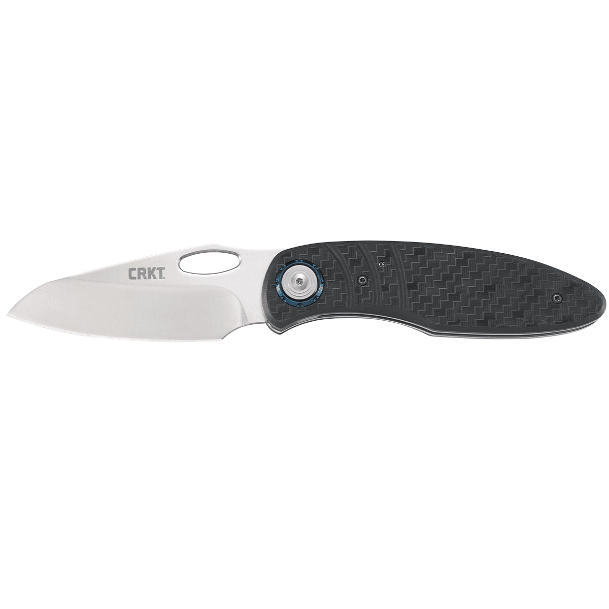 CRKT 5375 Trask  3.33" Folding Plain Satin D2 Steel Blade GRN Black Handle CRKT 5375 Trask  3.33" Folding Plain Satin D2 Steel Blade GRN Black Handle