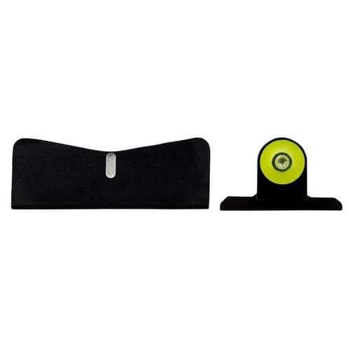 XS Sights SI0017P3Y DXW II Big Dot Night Sight Set Tritium Green with Yellow Outline Front, Black with White Stripe Rear Black Frame for Sig P365,938 XS Sights SI0017P3Y DXW II Big Dot Night Sight Set Tritium Green with Yellow Outline Front, Black with White Stripe Rear Black Frame for Sig P365,938