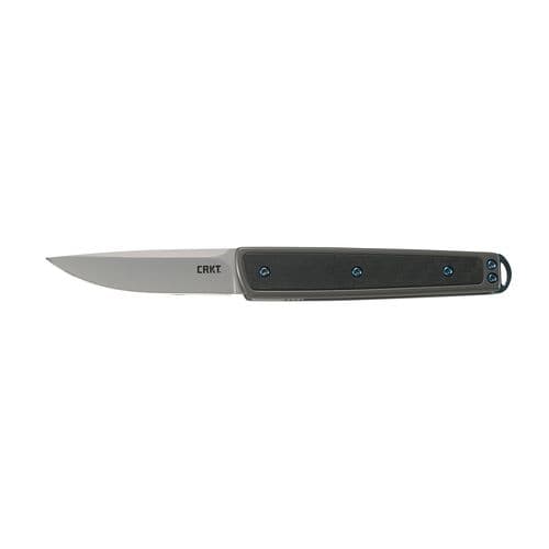 CRKT 7190 Symmetry 2.75" Folding Plain Bead Blasted 8Cr13MoV SS Blade 2Cr13/GRN Black Handle CRKT 7190 Symmetry 2.75" Folding Plain Bead Blasted 8Cr13MoV SS Blade 2Cr13/GRN Black Handle