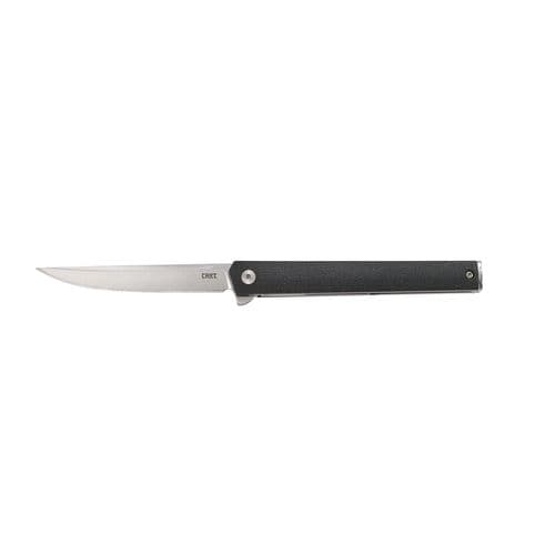 CRKT 7097 CEO Flipper 3.35" Folding Plain Satin Japanese AUS-8 SS Blade G10 Black Handle CRKT 7097 CEO Flipper 3.35" Folding Plain Satin Japanese AUS-8 SS Blade G10 Black Handle