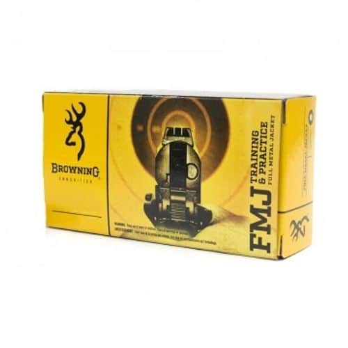 Browning 45 Auto Training & Practice B191800452 185 Grain Full Metal Jacket 50 rounds Browning 45 Auto Training & Practice B191800452 185 Grain Full Metal Jacket 50 rounds