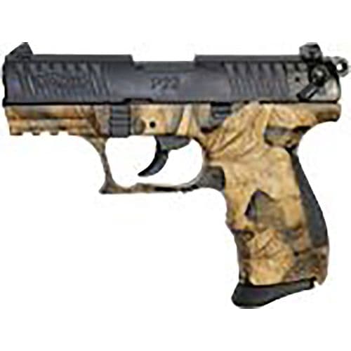 Walther Arms 5120723 P22 Q 22 LR 3.42" 10+1 Camo Camo Steel Slide Camo Polymer Grip Walther Arms 5120723 P22 Q 22 LR 3.42" 10+1 Camo Camo Steel Slide Camo Polymer Grip