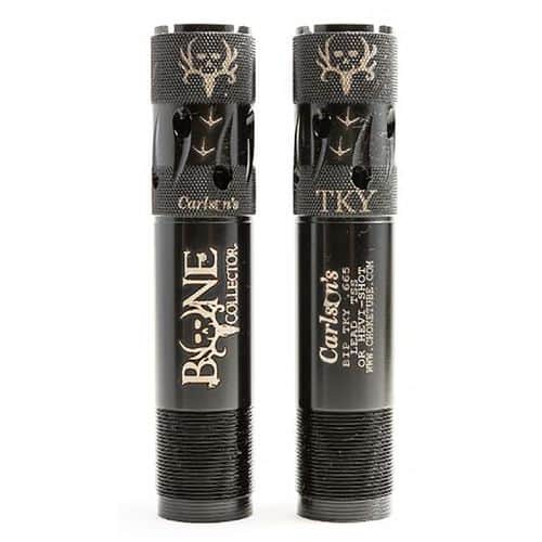 Carlson's Choke Tubes 80145 Bone Collector Browning Invector-Plus 20 Gauge Turkey 17-4 Stainless Steel Matte Black (Ported, Extended) Carlson's Choke Tubes 80145 Bone Collector Browning Invector-Plus 20 Gauge Turkey 17-4 Stainless Steel Matte Black (Ported, Extended)