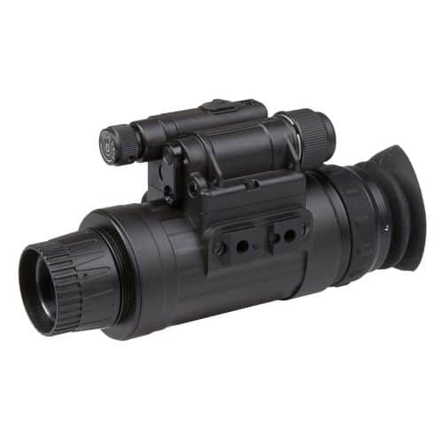 Agm Global Vision 11W14122104031 Wolf-14 NW3 Monocular 1x27mm Black Generation 2+ White Phosphor Level 3 Agm Global Vision 11W14122104031 Wolf-14 NW3 Monocular 1x27mm Black Generation 2+ White Phosphor Level 3