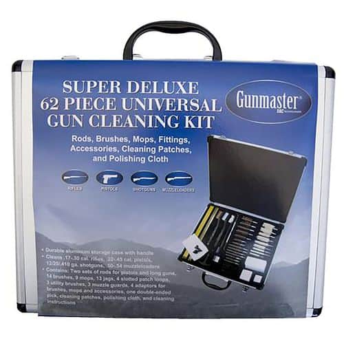 DAC 38296 Super Deluxe Universal Cleaning Kit Multi-Caliber Rifle/Pistol 62 Pieces DAC 38296 Super Deluxe Universal Cleaning Kit Multi-Caliber Rifle/Pistol 62 Pieces