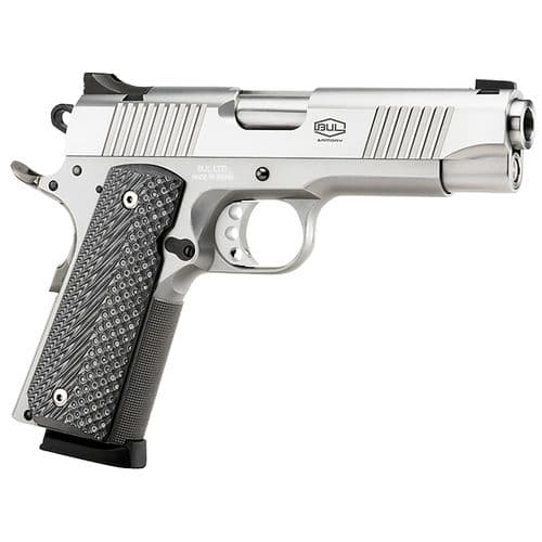 Bul Armory 40104GC 1911 Commander 45 ACP 4.25" 8+1 Stainless Steel Frame & Slide Black Polymer Grip Bul Armory 40104GC 1911 Commander 45 ACP 4.25" 8+1 Stainless Steel Frame & Slide Black Polymer Grip