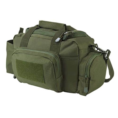 NcStar CVSRB2985G VISM Range Bag with Small Size, Side Pockets, PALs Webbing, Carry Handles, Pockets & Green Finish NcStar CVSRB2985G VISM Range Bag with Small Size, Side Pockets, PALs Webbing, Carry Handles, Pockets & Green Finish