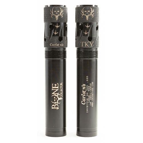 Carlson's Choke Tubes 80180 Bone Collector Browning Invector-DS 12 Gauge Turkey 17-4 Stainless Steel Matte Black (Ported, Extended) Carlson's Choke Tubes 80180 Bone Collector Browning Invector-DS 12 Gauge Turkey 17-4 Stainless Steel Matte Black (Ported, Extended)