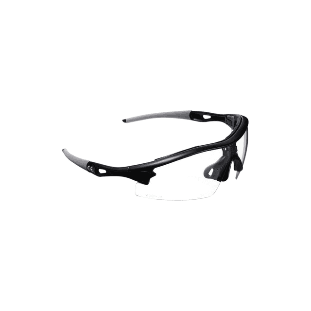 Allen Aspect Shooting & Safety Glasses Adult Clear Lens Anti-Scratch Polycarbonate Black Frame Allen Aspect Shooting & Safety Glasses Adult Clear Lens Anti-Scratch Polycarbonate Black Frame