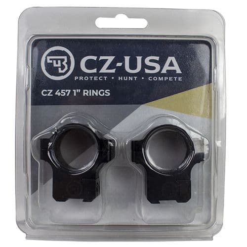 CZ-USA 40086 CZ 457 Dovetail CZ457 CZ 455/457 1" Scope Rings Aluminum CZ-USA 40086 CZ 457 Dovetail CZ457 CZ 455/457 1" Scope Rings Aluminum