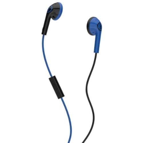Skullcandy 2XL Offset Earbuds Black/Blue with Inline Mic - New Skullcandy 2XL Offset Earbuds Black/Blue with Inline Mic - New