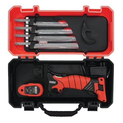 Bubba Blade 1135880 Pro Series 7",9",12" Fillet Serrated TiCN Carbon SS Blade Red/Black Non-Slip Handle Bubba Blade 1135880 Pro Series 7",9",12" Fillet Serrated TiCN Carbon SS Blade Red/Black Non-Slip Handle