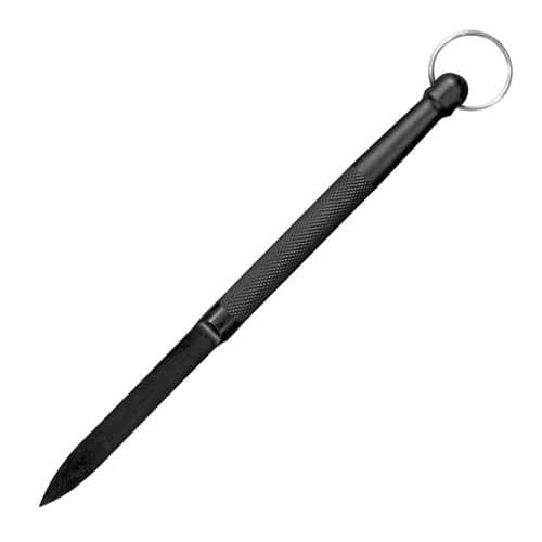 Cold Steel CS92DD Delta Dart 3.38" Fixed Plain Zy-Ex Black Handle Cold Steel CS92DD Delta Dart 3.38" Fixed Plain Zy-Ex Black Handle