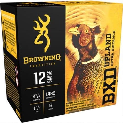 Browning B193511226 12 Gauge Ammunition 25 Rounds 2-3/4" 1-3/8 oz. #6 Shot B193511226 Browning B193511226 12 Gauge Ammunition 25 Rounds 2-3/4" 1-3/8 oz. #6 Shot B193511226
