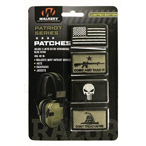 Walker's GWP-PATKIT2 Razor Patriot Earmuffs Patch Kit Walker's GWP-PATKIT2 Razor Patriot Earmuffs Patch Kit