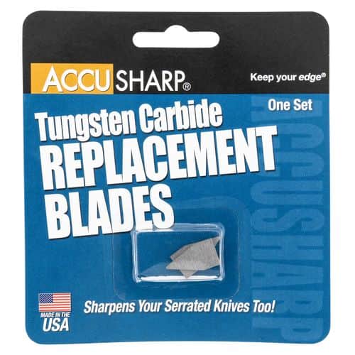 AccuSharp 003 Replacement Sharpening Blades Diamond Tungsten Carbide Sharpener 1 Set AccuSharp 003 Replacement Sharpening Blades Diamond Tungsten Carbide Sharpener 1 Set