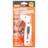 AccuSharp 007C AugerSharp Knife & Tool Sharpener Diamond Tungsten Carbide Sharpener White/Orange AccuSharp 007C AugerSharp Knife & Tool Sharpener Diamond Tungsten Carbide Sharpener White/Orange
