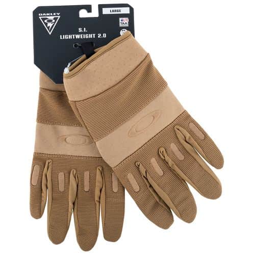 Oakley FOS900168 SI Lightweight Coyote Gloves Touchscreen AX Suede Large Oakley FOS900168 SI Lightweight Coyote Gloves Touchscreen AX Suede Large