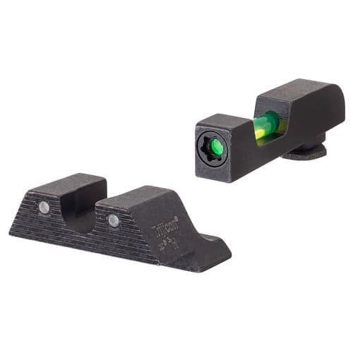 Trijicon 601104 DI Night Sight Set fits Glock 20-21,29-30,36,40-41 Tritium/Fiber Optic Green Front, Green Rear Black Frame Trijicon 601104 DI Night Sight Set fits Glock 20-21,29-30,36,40-41 Tritium/Fiber Optic Green Front, Green Rear Black Frame