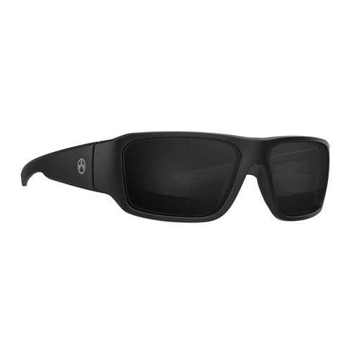 Magpul MAG1126-0-001-1100 Rift Eyewear Anti-Reflective Polycarbonate Gray Lens with Black Wraparound Frame & Anti-Slip Rubber Temples for Adults Magpul MAG1126-0-001-1100 Rift Eyewear Anti-Reflective Polycarbonate Gray Lens with Black Wraparound Frame & Anti-Slip Rubber Temples for Adults