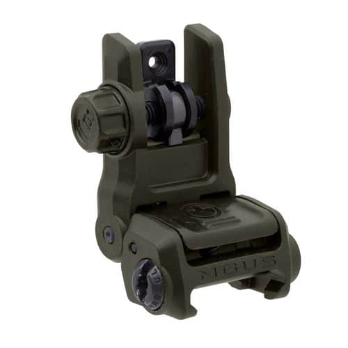 Magpul MAG1167-ODG MBUS 3 Rear Sight Flip Up OD Green for AR-15, AR-10, M4, M16 Magpul MAG1167-ODG MBUS 3 Rear Sight Flip Up OD Green for AR-15, AR-10, M4, M16