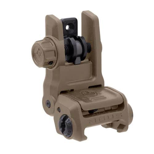 Magpul MAG1167-FDE MBUS 3 Rear Sight Flip Up Flat Dark Earth for AR-15, AR-10, M4, M16 Magpul MAG1167-FDE MBUS 3 Rear Sight Flip Up Flat Dark Earth for AR-15, AR-10, M4, M16