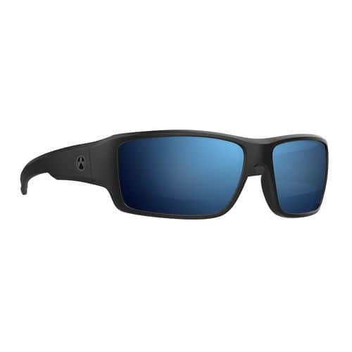 Magpul MAG1132-1-001-2020 Ascent Eyewear Polarized, Scratch Resistant Bronze Blue Mirror Lens with Black Wraparound Frame for Adults Magpul MAG1132-1-001-2020 Ascent Eyewear Polarized, Scratch Resistant Bronze Blue Mirror Lens with Black Wraparound Frame for Adults