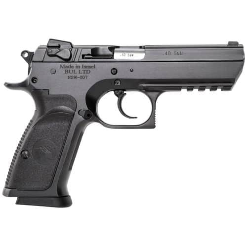 Magnum Research BE94133R Baby Eagle III 40 S&W 4.43" 12+1 Matte Black Oxide Carbon Steel Frame & Slide Black Polymer Grip Magnum Research BE94133R Baby Eagle III 40 S&W 4.43" 12+1 Matte Black Oxide Carbon Steel Frame & Slide Black Polymer Grip