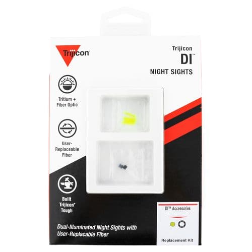 Trijicon AC50011 DI Night Sight Standard Replacement Kit Green Fiber & Black Retainer Trijicon AC50011 DI Night Sight Standard Replacement Kit Green Fiber & Black Retainer