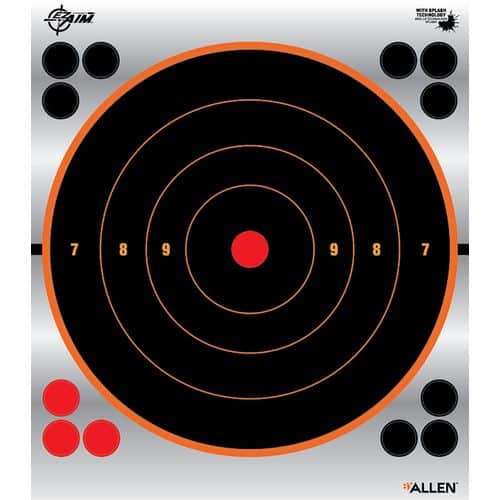 EZ-Aim 15232 EZ-Aim Reflective 9" Bullseye Self-Adhesive Splash Mylar Target 6 Per Pkg EZ-Aim 15232 EZ-Aim Reflective 9" Bullseye Self-Adhesive Splash Mylar Target 6 Per Pkg