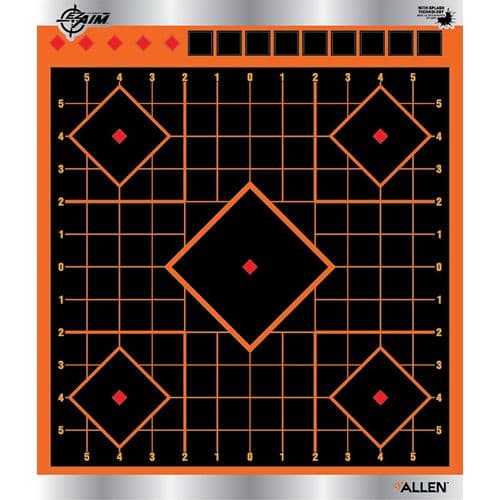 EZ-Aim 15233 EZ-Aim Reflective 9" Self-Adhesive Splash Sight-in- Grid Mylar Target 4 Per Pkg EZ-Aim 15233 EZ-Aim Reflective 9" Self-Adhesive Splash Sight-in- Grid Mylar Target 4 Per Pkg