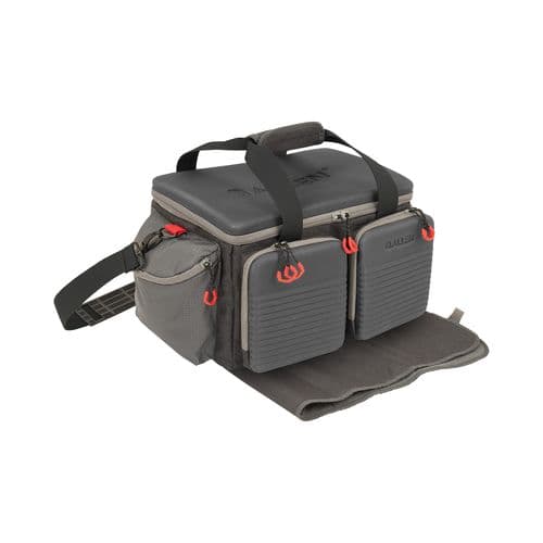 Allen 8325 Competitor Premium Range Bag with Internal Tote, Fold-Up Gun Mat, Lockable Main Compartment & Gray Finish Allen 8325 Competitor Premium Range Bag with Internal Tote, Fold-Up Gun Mat, Lockable Main Compartment & Gray Finish
