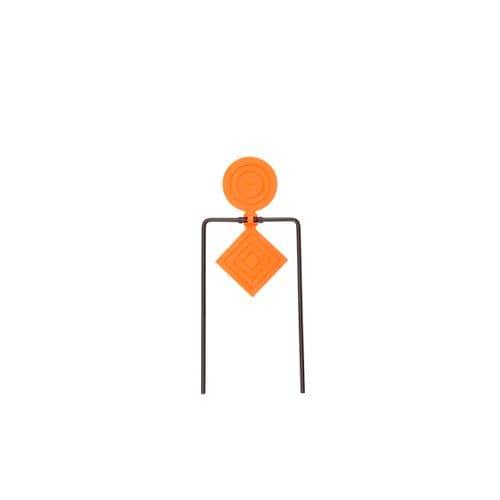 EZ-Aim 15471 EZ-Aim Rimfire/Centerfire Pistol Red w/White & Black Accents AR500 Steel IPSC Silhouette EZ-Aim 15471 EZ-Aim Rimfire/Centerfire Pistol Red w/White & Black Accents AR500 Steel IPSC Silhouette