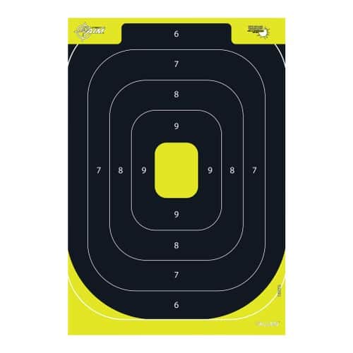 EZ-Aim 15372 EZ-Aim Splash IPSC Silhouette Non-Adhesive Paper Target 12.50" W x 18.25" H 8 Per Pkg EZ-Aim 15372 EZ-Aim Splash IPSC Silhouette Non-Adhesive Paper Target 12.50" W x 18.25" H 8 Per Pkg