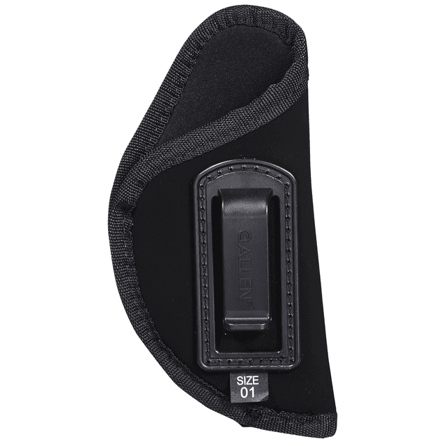 Allen 44601 Inside-The-Pant Conceal Carry Holster Size 01 IWB Black Ultrasuede Fabric, Fits Medium Frame Autos, Belt Clip Mount, Right Hand Allen 44601 Inside-The-Pant Conceal Carry Holster Size 01 IWB Black Ultrasuede Fabric, Fits Medium Frame Autos, Belt Clip Mount, Right Hand