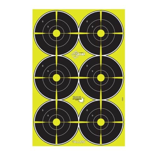 EZ-Aim 15355 EZ-Aim Splash Bullseye Non-Adhesive Paper Target 12.50" W x 18.25" H 8 Per Pkg EZ-Aim 15355 EZ-Aim Splash Bullseye Non-Adhesive Paper Target 12.50" W x 18.25" H 8 Per Pkg