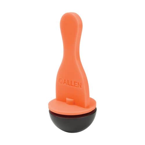 EZ-Aim 15462 EZ-Aim Handgun Plastic w/Metal Base Bowling Pin Black/Orange EZ-Aim 15462 EZ-Aim Handgun Plastic w/Metal Base Bowling Pin Black/Orange