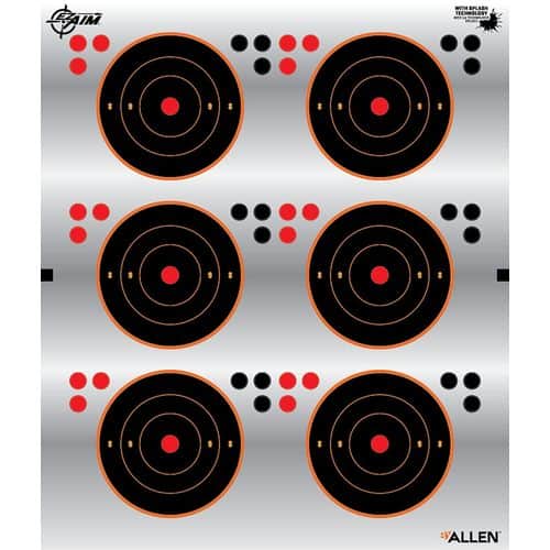 EZ-Aim 15231 EZ-Aim Reflective Bullseye Self-Adhesive Mylar Target 3" 6 Per Pkg EZ-Aim 15231 EZ-Aim Reflective Bullseye Self-Adhesive Mylar Target 3" 6 Per Pkg