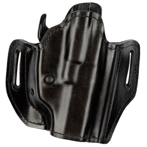 Bianchi 57501 Allusion Assent Pro-Fit 750 Black Leather Holster w/Laminate Liner Belt Right Hand Bianchi 57501 Allusion Assent Pro-Fit 750 Black Leather Holster w/Laminate Liner Belt Right Hand