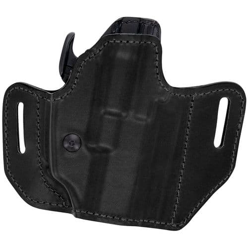 Bianchi 54501 Allusion Assent Pro-Fit 450 Black Leather Holster w/Laminate Liner Belt Right Hand Bianchi 54501 Allusion Assent Pro-Fit 450 Black Leather Holster w/Laminate Liner Belt Right Hand