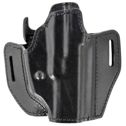 Bianchi 58351 Allusion Assent Pro-Fit 83 Black Leather Holster w/Laminate Liner Belt Right Hand Bianchi 58351 Allusion Assent Pro-Fit 83 Black Leather Holster w/Laminate Liner Belt Right Hand