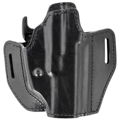 Bianchi 58351 Allusion Assent Pro-Fit 83 Black Leather Holster w/Laminate Liner Belt Right Hand Bianchi 58351 Allusion Assent Pro-Fit 83 Black Leather Holster w/Laminate Liner Belt Right Hand