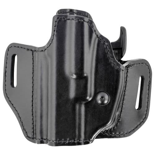 Bianchi 52832 Allusion Assent Pro-Fit 283 Black Leather Holster w/Laminate Liner Belt Left Hand Bianchi 52832 Allusion Assent Pro-Fit 283 Black Leather Holster w/Laminate Liner Belt Left Hand