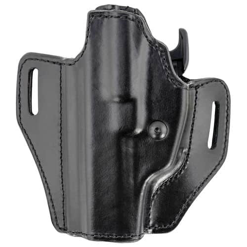 Bianchi 56832 Allusion Assent Pro-Fit OWB Size 18 Black Leather Belt Slide Fits S&W M&P Fits CZ 75 Fits FN FNS Left Hand Bianchi 56832 Allusion Assent Pro-Fit OWB Size 18 Black Leather Belt Slide Fits S&W M&P Fits CZ 75 Fits FN FNS Left Hand