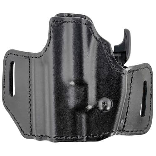 Bianchi 51832 Allusion Assent Pro-Fit OWB Size 11 Black Leather Belt Slide Compatible w/S&W M&P Shield/FN FNS Compact/Glock 26 Gen1-5 Belt Up to 1.50" Wide Left Hand Bianchi 51832 Allusion Assent Pro-Fit OWB Size 11 Black Leather Belt Slide Compatible w/S&W M&P Shield/FN FNS Compact/Glock 26 Gen1-5 Belt Up to 1.50" Wide Left Hand
