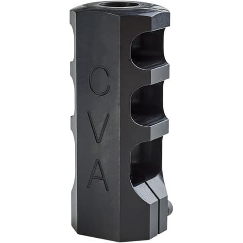 CVA AC1726 Muzzle Brake 50 Cal 3/4"-24 tpi Black Nitride for CVA Paramount CVA AC1726 Muzzle Brake 50 Cal 3/4"-24 tpi Black Nitride for CVA Paramount