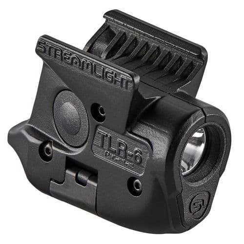 Streamlight 69285 TLR-6 Weapon Light Sig P365 100 Lumens Output White LED Light 89 Meters Beam Rail Grip Clamp Mount Black Anodized Polymer Streamlight 69285 TLR-6 Weapon Light Sig P365 100 Lumens Output White LED Light 89 Meters Beam Rail Grip Clamp Mount Black Anodized Polymer