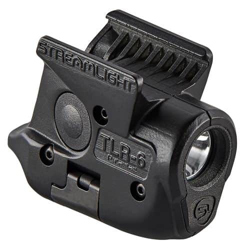 Streamlight 69285 TLR-6 Weapon Light Sig P365 100 Lumens Output White LED Light 89 Meters Beam Rail Grip Clamp Mount Black Anodized Polymer Streamlight 69285 TLR-6 Weapon Light Sig P365 100 Lumens Output White LED Light 89 Meters Beam Rail Grip Clamp Mount Black Anodized Polymer